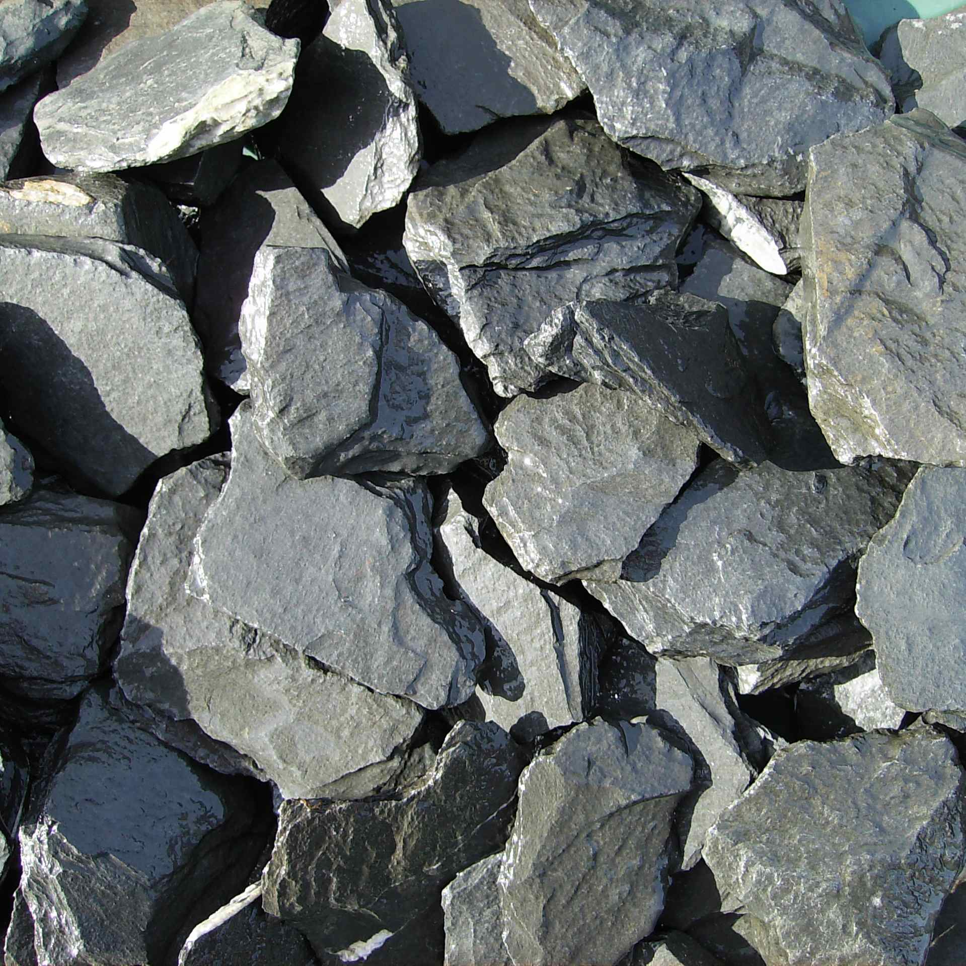 Canadian Slate zwart breuksteen 60/180 (nat)