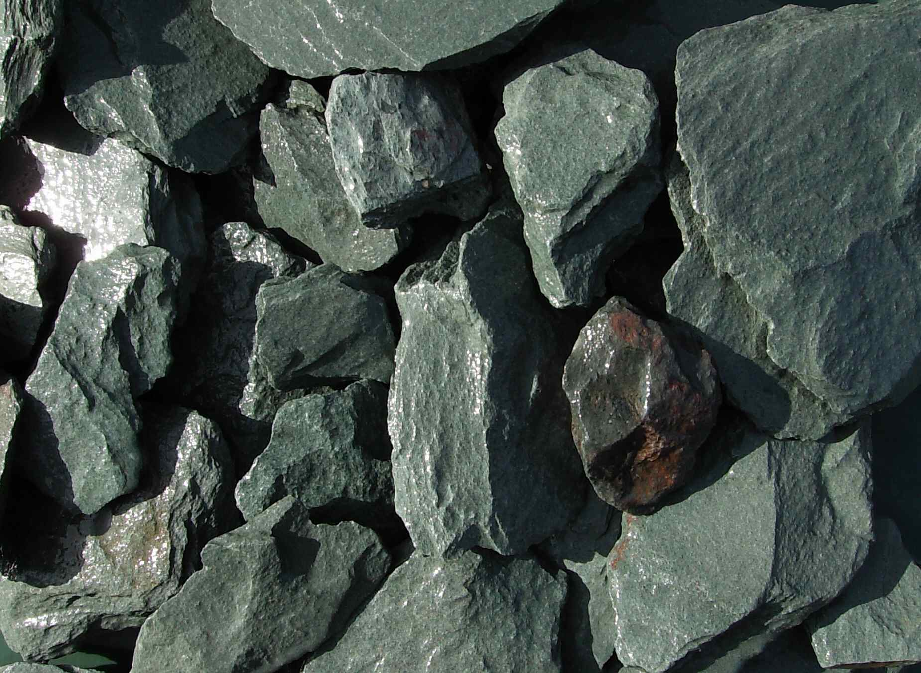 Canadian Slate groen breuksteen 60/180 (nat)