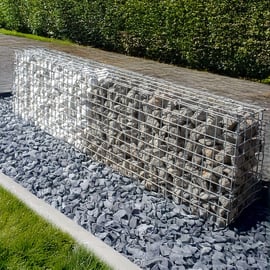Schanskorf 50x200x20cm gevuld