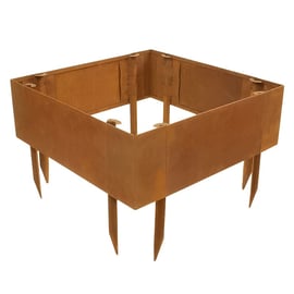Multi-Edge ADVANCE Corten staal Borderbak 60x60x20cm