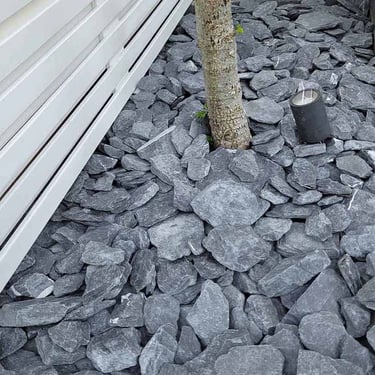 Canadian Slate zwart breuksteen 60 - 180 (6 - 18cm)