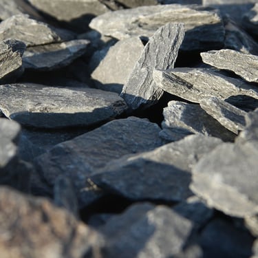 Canadian slate zwart 30 - 60mm (close-up)