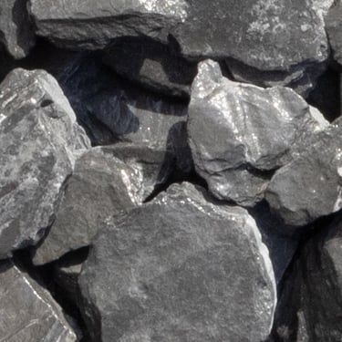 Canadian slate zwart 30 - 60mm (nat)
