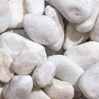 Crystal White rond keien 500KG Minibag 0,35m3