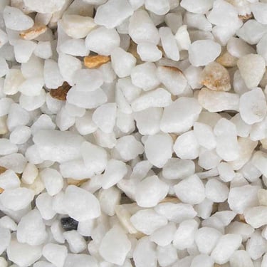 Crystal white split 9 - 12mm (nat)