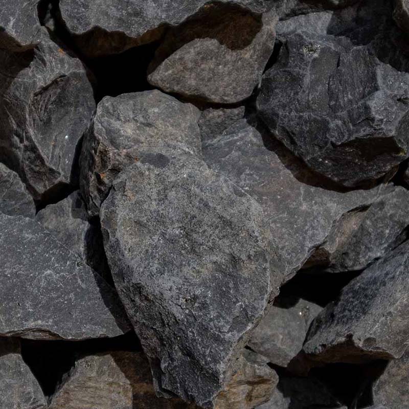 Basalt breuksteen 50 - 80mm (5 - 8cm)