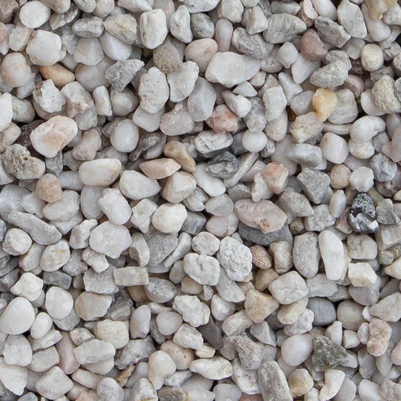 Witte kwarts 5 - 8mm