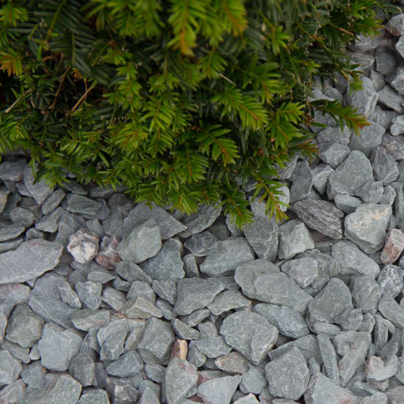 Canadian slate groen 15/30 aangelegde tuin