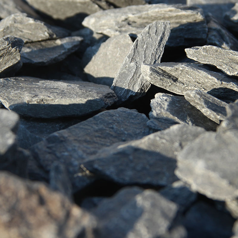 Canadian slate zwart 30 - 60mm (close-up)