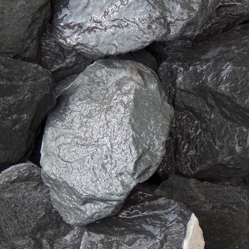 Canadian Slate zwart breuksteen 60 - 180 (6 - 18cm) (nat)