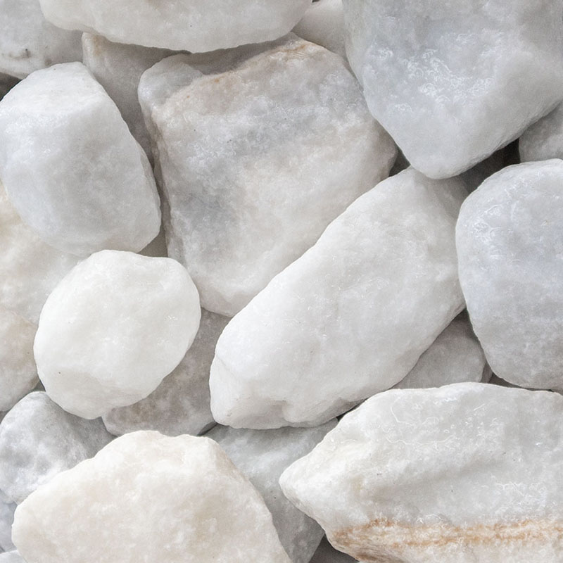 Carrara breuksteen 40 - 80mm (4 - 8cm) (nat)