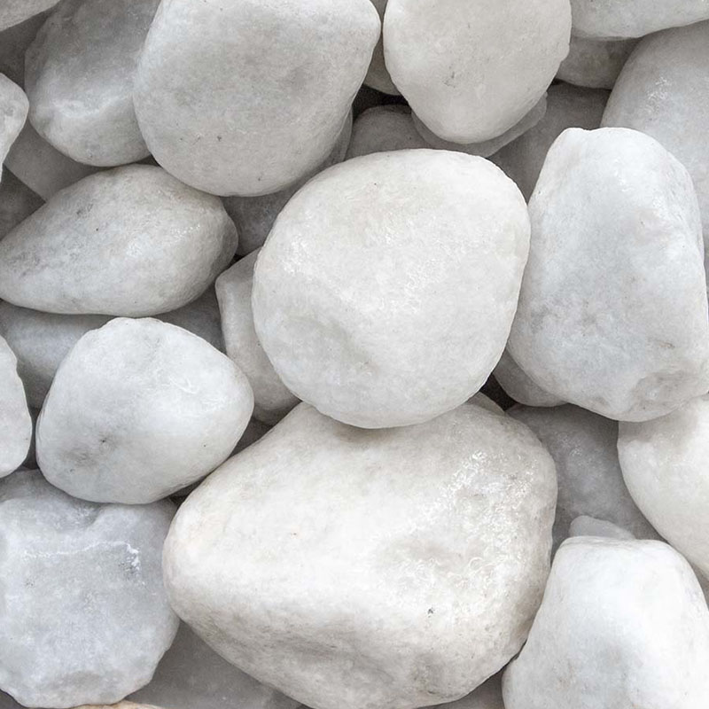Carrara keien 40 - 80mm (4 - 8cm) (nat)