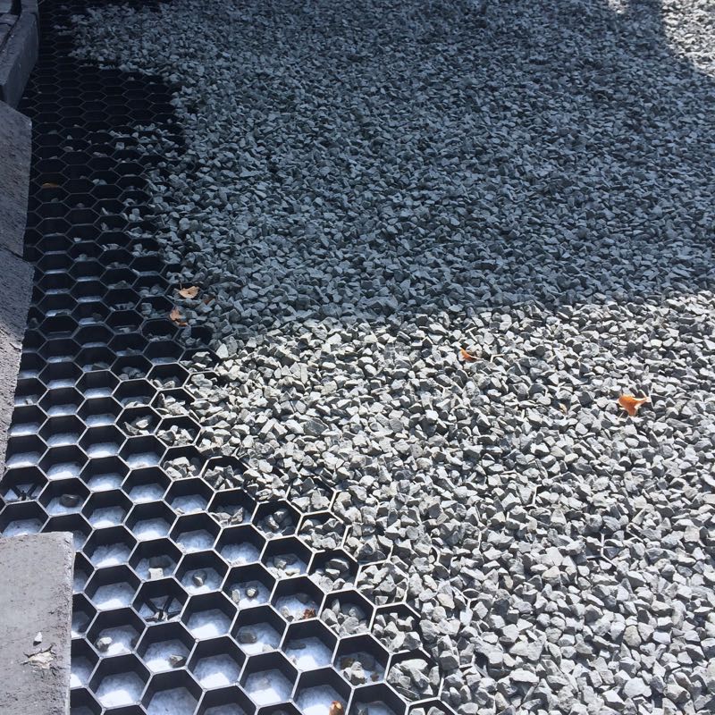 EuroGravel PRO splitplaten in aanleg