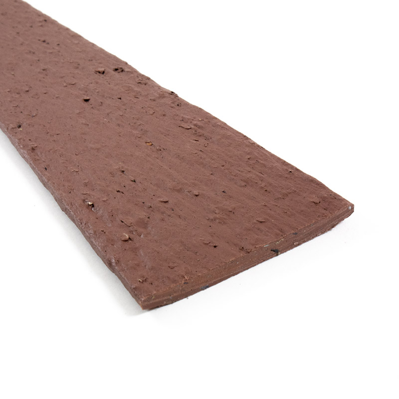 Multi-Edge ECO afboording recht bruin - corten