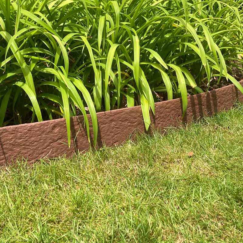Multi-Edge ECO borderrol 20m zwart 20cm aangelegd