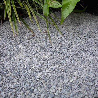 Dolomiet silver-grey aangelegd