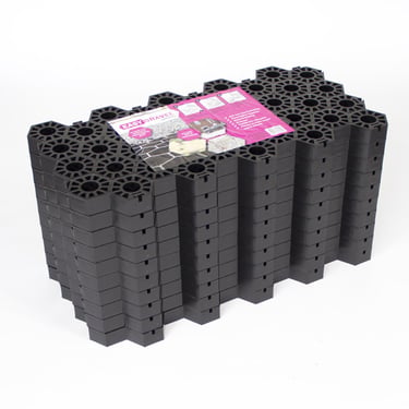 Easygravel splitplaat klein zwart pakket 1,87m2