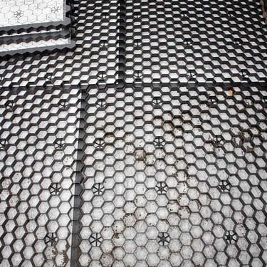 EuroGravel PLUS splitplaten aangelegd