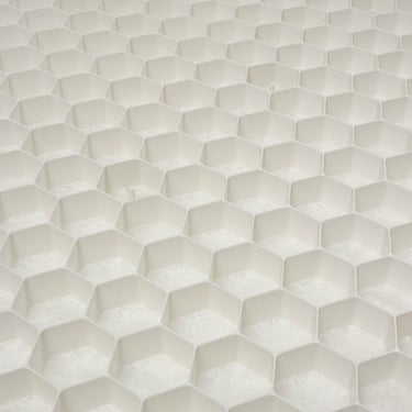 EuroGravel PLUS splitplaten wit detail