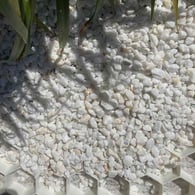 Splitplaten EuroGravel PLUS wit per m2