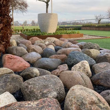 Gletsjerkeien bont 100 - 350mm (10 - 35cm) aangelegd