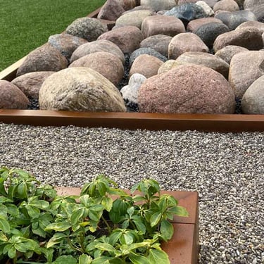 Gletsjerkeien bont 100 - 350mm (10 - 35cm) aangelegd