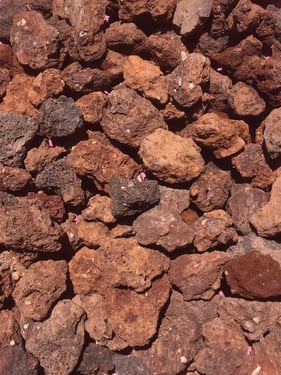 Grava Volcánica Roja 25-40mm