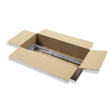 Grondpennen U-vorm verzinkt, 38cm x 8cm x 4mm - Doos 20 stuks