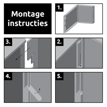 Multi-Edge FLORA Plantenbak Montage instructies