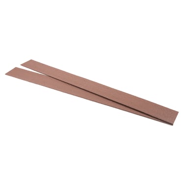 Multi-Edge ECO afboording recht bruin - corten
