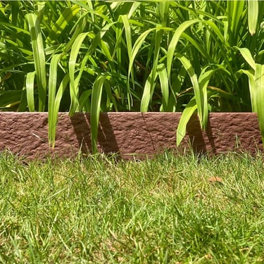 Multi-Edge ECO recht 2m, 20cm hoogte, bruin - corten aangelegd