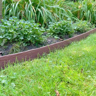 Multi-Edge ECO borderrol 20m bruin - corten 10cm aangelegd