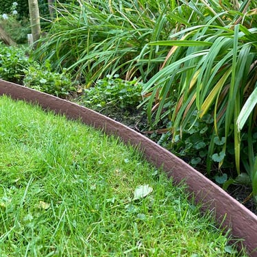 Multi-Edge ECO borderrol 20m bruin - corten 10cm aangelegd