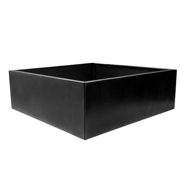 Multi-Edge FLORA Plantenbak Zwart 120x120x40cm