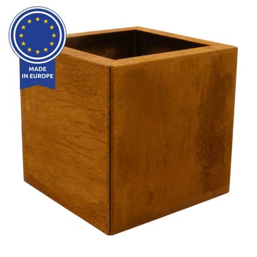 Multi-Edge FLORA Plantenbak Corten staal 30x30x30cm