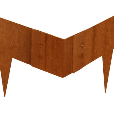 Multi-Edge METAL Hoekstuk Corten staal 7,5x7,5x7,5cm (voor Multi-Edge Metal 17,5)