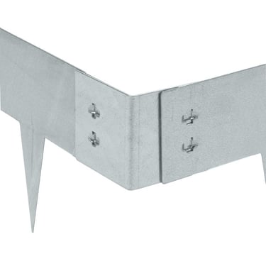 Multi-Edge METAL Hoekstuk Verzinkt 7,5x7,5x7,5cm (voor Multi-Edge Metal 17,5cm)
