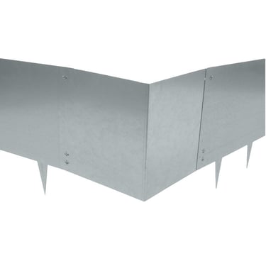 Multi-Edge METAL Hoekstuk Verzinkt 17,5x17,5x17,5cm (voor Multi-Edge Metal 27,5cm)