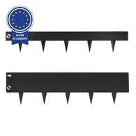 Multi-Edge METAL Afboording Zwart, per stuk