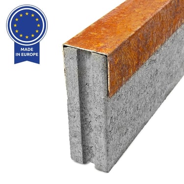 Multi-Edge PROFILE Corten staal u-profiel voor opsluitbanden 5cm breed