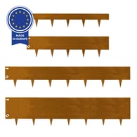 Afboording Multi-Edge METAL Corten staal, per stuk