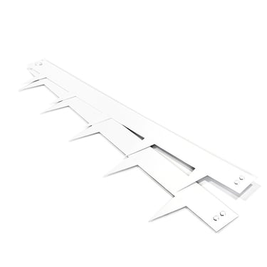 Multi-Edge METAL Afboording wit