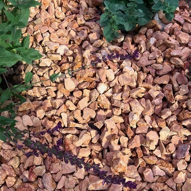 Rosso verona split 16 - 25mm aangelegd