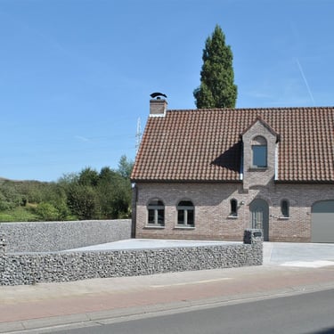 Schanskorf 50x200x20cm aangelegd