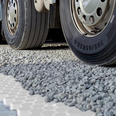 Volle pallet EuroGravel PLUS wit (42,55m2)