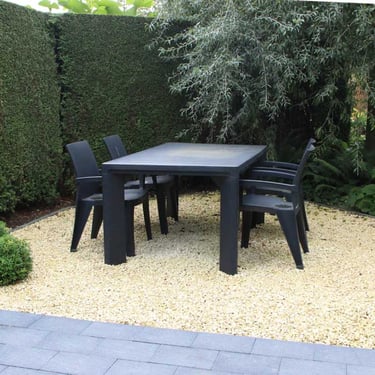 Yellow sun marble split terras