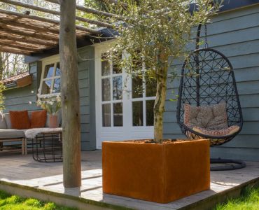 Planter corten FLORA