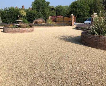 Parking space with Eurogravel