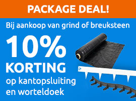 10% korting package deal